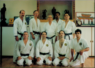 1990 Senior Students with Sensei Yagi