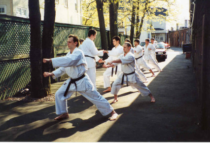 1998 Outside training